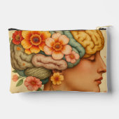 Floral Vrouw Brain Etui (Achterkant)