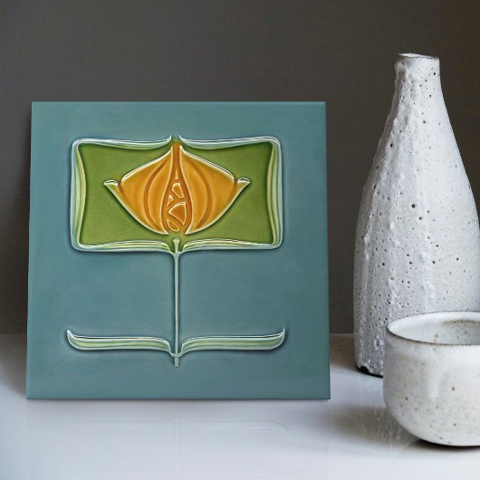 Floral Wall Decor Art Abstracte kamer Tegeltje