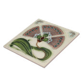 Floral Wall Decor Art Deco Tegeltje (Zijkant)