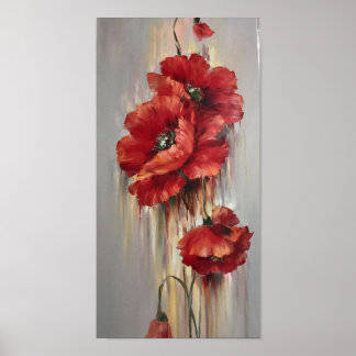 Floral Wall Decor Poster