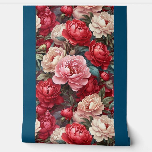 Floral Wallpaper Behang (Afrollen)