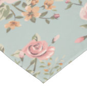  Floral Wallpaper Tafelkleed (Gekanteld)