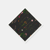 Floral Wallroll - Donker Servet (Hoek)
