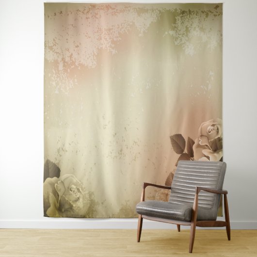 Floral Wandkleed (In situ)