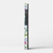 Floral Watercolor Lilies Pink purple Case-Mate iPhone Case (Achterkant / Links)