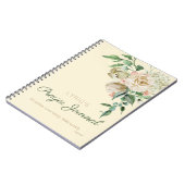 Floral Watercolor Personalized Prayer Journal (Côté gauche)