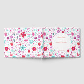 Floral-Waterverf Gastenboek (Volledig)