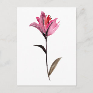 Floral Waterverf II Briefkaart