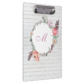 Floral Waterverf Klembord (Rechts)