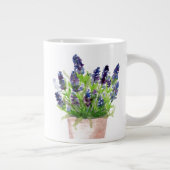 Floral Waterverf Lavender Extra Grote Beker (Rechts)