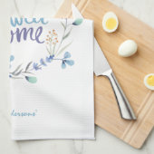 Floral Waterverf met startpunt Theedoek (Quarter Fold)