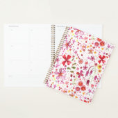 Floral Waterverf modern patroon Planner (Display)
