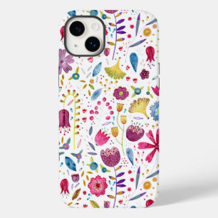 Floral Waterverf Pattern Case-Mate iPhone 14 Plus Hoesje
