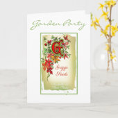 Floral Waterverf Seed Pack Note Kaart (Gele Bloem)