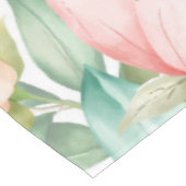 Floral-Waterverf Tafelkleed (Gekanteld)