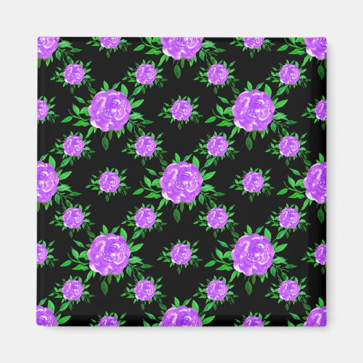 Floral Weddenschappen Magneet (Voorkant)