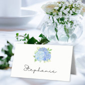 Floral Wedding Blue Hydrangea Waterverf