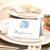 Floral Wedding Blue Hydrangea Waterverf