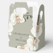  Floral Wedding Box Geschenkschachtel Bedankdoosjes (Geopend)