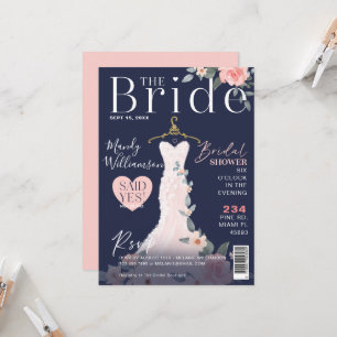 Floral Wedding Dress Vrijgezellenfeest Magazine Ho Kaart
