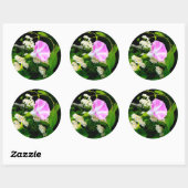 Floral Wedding Envelope Seal Sticker Large (Vel)
