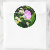 Floral Wedding Envelope Seal Sticker Large (Tas)