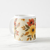 Floral Wedding Gift Mug (Devant gauche)