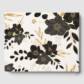 Floral Wedding Guest Book Gastenboek (Achterkant)