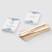 Floral Wedding Hand Fan Handwaaier (Niet-gemonteerd)