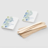 Floral Wedding Hand Fan Handwaaier (Niet-gemonteerd)