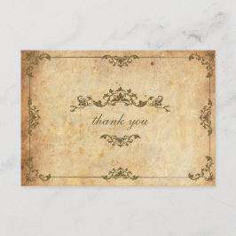  Floral Wedding Hartelijk dank Bedankkaart