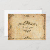  Floral Wedding Hartelijk dank Bedankkaart (Voorkant / Achterkant)