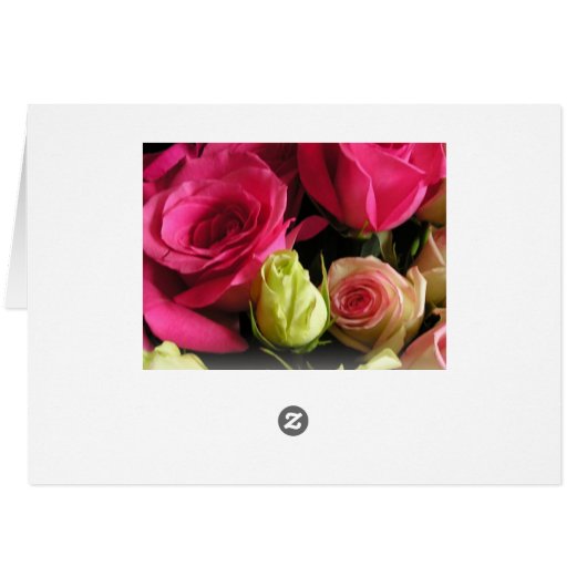 Floral Wedding Invitation (Achterkant Horizontaal)