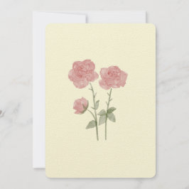 floral wedding invitation card  kaart