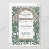  Floral Wedding Invitations I Kaart (Voorkant / Achterkant)