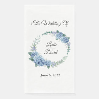 Floral Wedding Napkins Servet