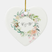 Floral Wedding Ornament Jubileum (Achterkant)