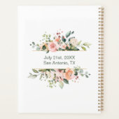 Floral, Wedding planner verdoyant (Dos)