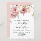 Floral Wedding Uitnodiging | Annabeth (Voorkant / Achterkant)