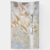Floral Wedding White White Carnan Spandoek (Verticaal)