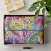 Floral-weefselpapier Tissuepapier (Geschenk)