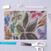 Floral-weefselpapier Tissuepapier (Craft)