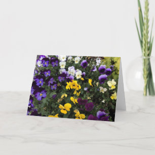 Floral Wenskaart Kaart