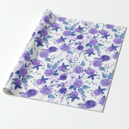 Floral Whispers: ZazzleWrapMagic Exclusieve Wraps Cadeaupapier