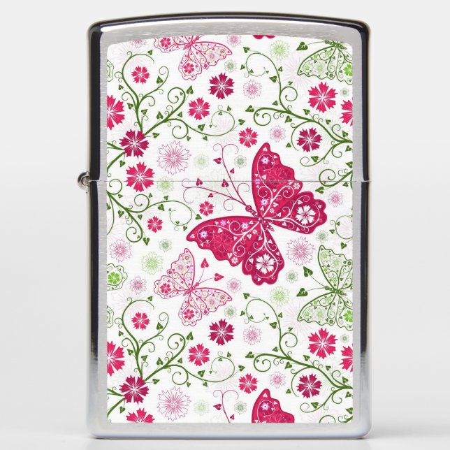 Floral White Pattern (Voorkant)