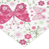 Floral White Pattern Tafelkleed (Gekanteld)