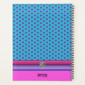 Floral White Vrolijke Inspirivity Artwork Planner (Achterkant)