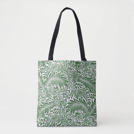  Floral William Morris Willow Bough Green Draagtas (Voorkant)