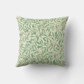  Floral William Morris Willow Bough Green Kussen (Achterkant)