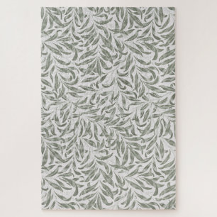Floral William Morris Willow Bough Green Legpuzzel